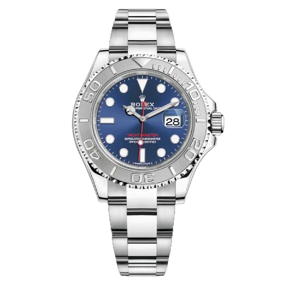 Yacht-Master 1 Pure Silver Stainless Steel Multiple Dial Options 40mm